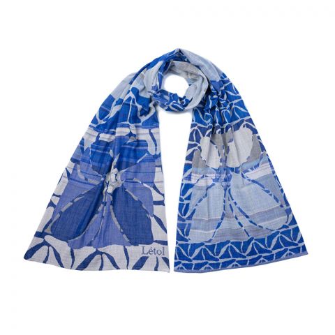 FLORINE col 401 bleu blanc
